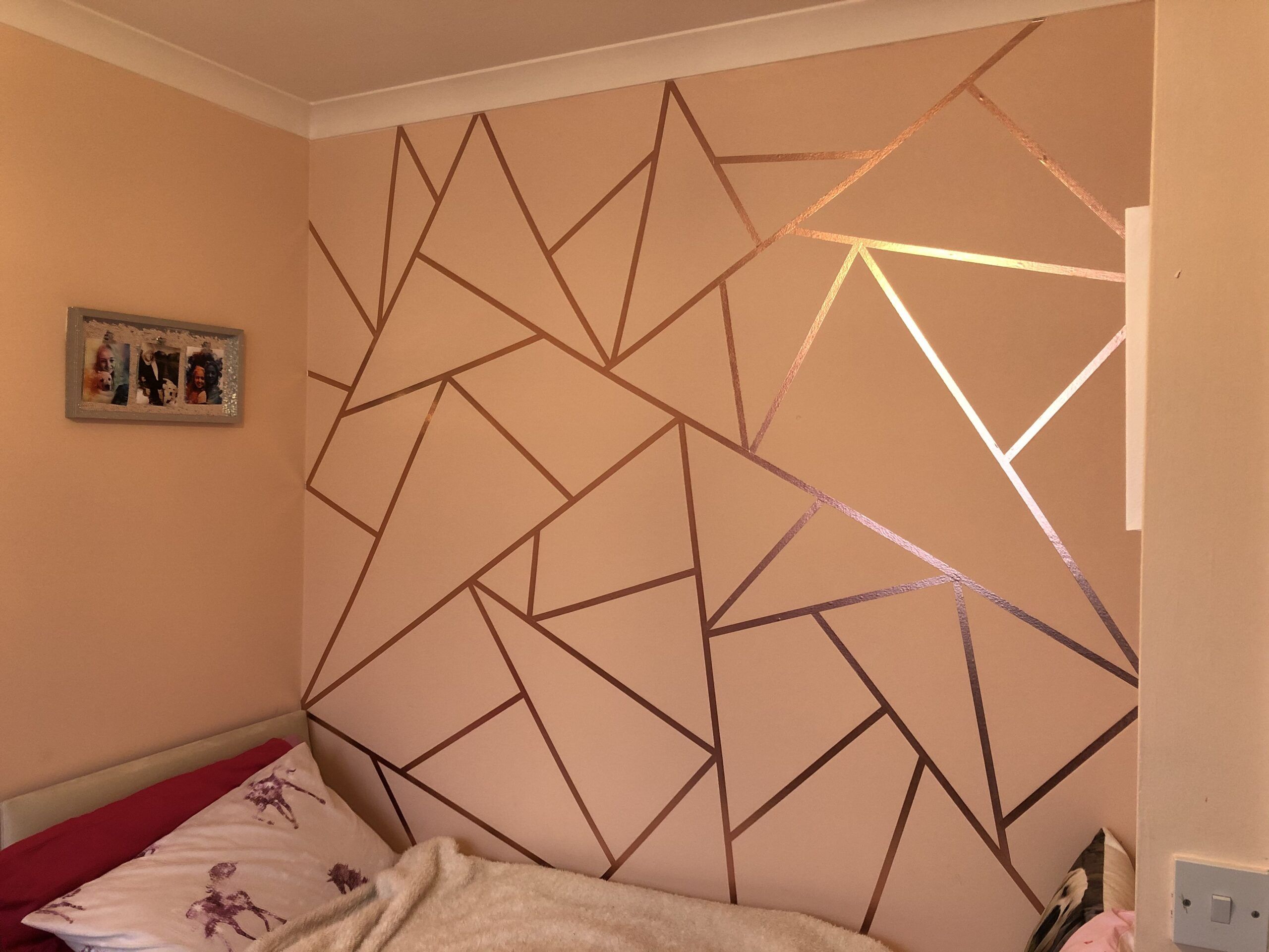 7 ways to decorate your walls with washi tape