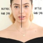 gua sha before and after