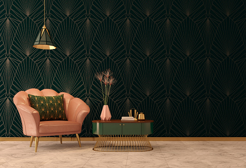 art deco wallpaper