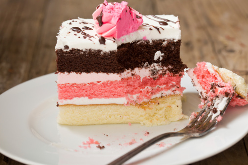 Neapolitan cake